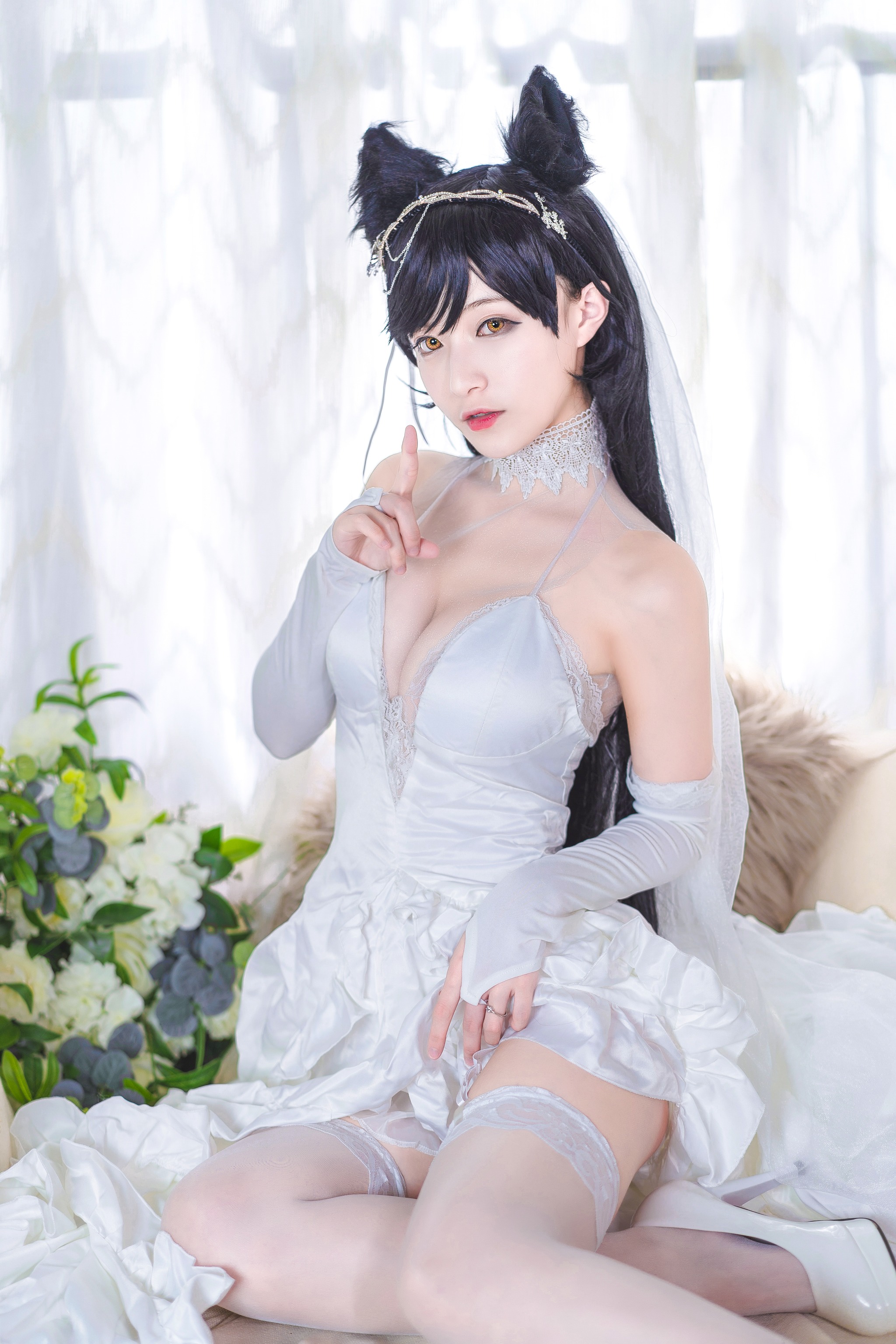 图片[1]-铁板烧鬼舞w – NO.003 爱宕婚纱[29P]-XikXak